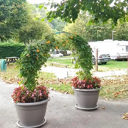 Mobil-home Au Pied Des Pyrenees Kamp alanı Castillon-en-Couserans