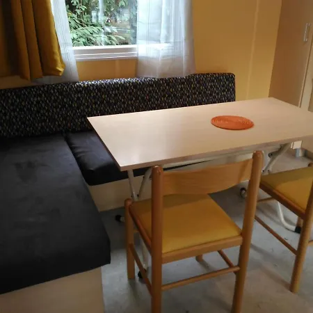 Mobil-home Au Pied Des Pyrenees Kamp alanı Castillon-en-Couserans